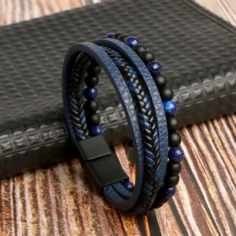 Classic High Quality Leather Bracelet